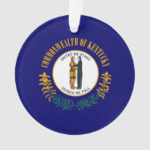 Kentucky State Flag Design Ornament (Vorderseite)