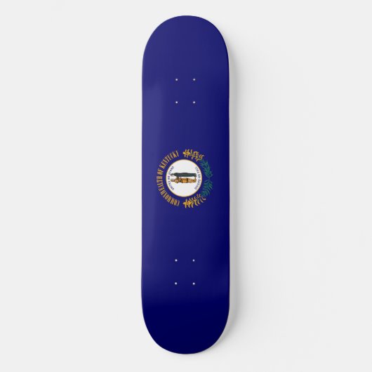 Kentucky State Flag Design Skateboard (Vorderseite)