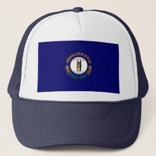 Kentucky State Flag Design Truckerkappe
