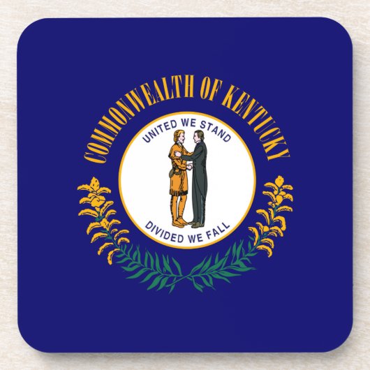 Kentucky State Flag Design Untersetzer (Vorderseite)