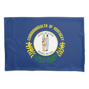 Kentucky State Flag Print Patriotc Kissenbezug