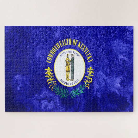 Kentucky State Flag Puzzle (Horizontal)