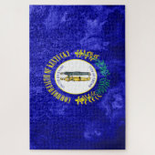 Kentucky State Flag Puzzle (Vertikal)