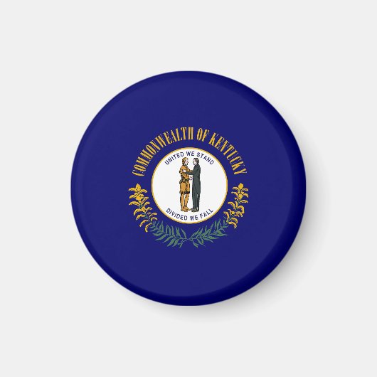 Kentucky State Flag USA Magnet (Vorne)