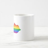 Kentucky State Pride LGBTQ Progress Pride Kaffeetasse (Mittel)
