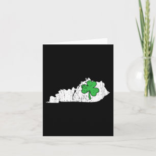 Kentucky State St. Patrick's Day Kentucky Grüne Sc Karte