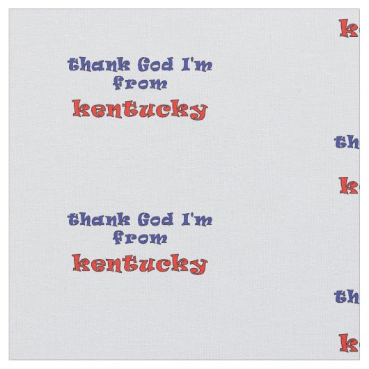 Kentucky Stoff (Nahaufnahme)