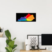 kentucky Stolz. Poster (Heimbüro)