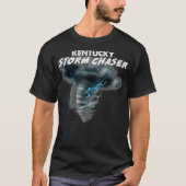 Kentucky Storm Chaser Severe Weather Tornado T-Shirt (Vorderseite)