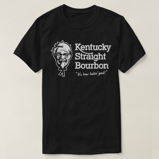 Kentucky Straight Bourbon Crewneck Sweatshirt T-Shirt (Design vorne)