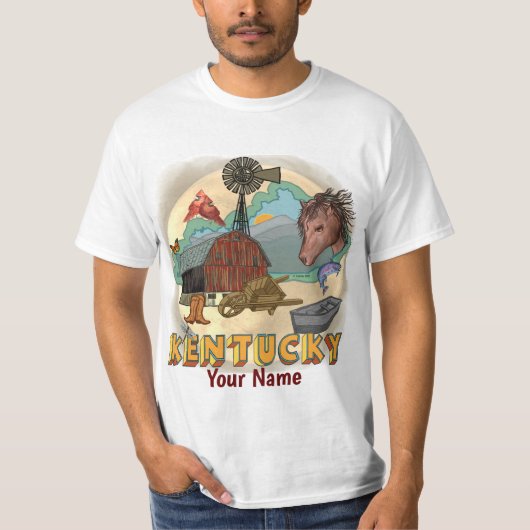 Kentucky-T - Shirt (Vorderseite)