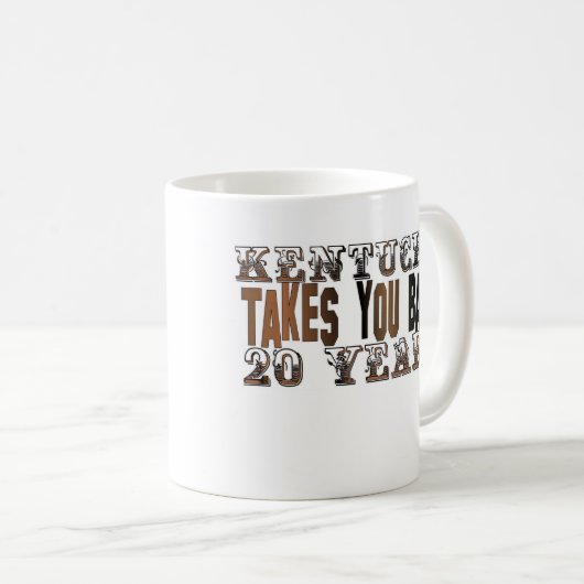 Kentucky-T - Shirt Kaffeetasse (VorderseiteRechts)