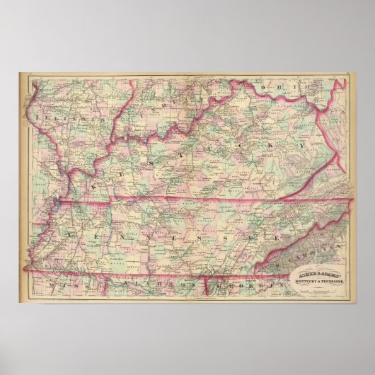 Kentucky, Tennessee 2 Poster (Vorne)