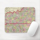 Kentucky, Tennessee 3 Mousepad (Mit Mouse)