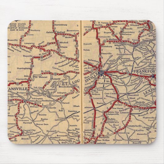 Kentucky, Tennessee 3 Mousepad (Vorne)