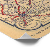 Kentucky, Tennessee 3 Poster (Ecke)