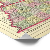 Kentucky, Tennessee 3 Poster (Ecke)