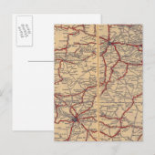 Kentucky, Tennessee 3 Postkarte (Vorne/Hinten)