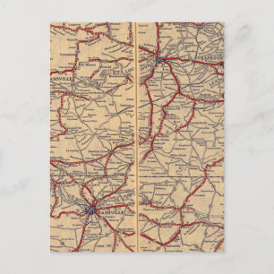 Kentucky, Tennessee 3 Postkarte