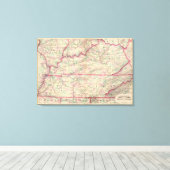 Kentucky, Tennessee Leinwanddruck (Insitu (Holzboden))