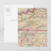 Kentucky, Tennessee Postkarte (Vorne/Hinten)