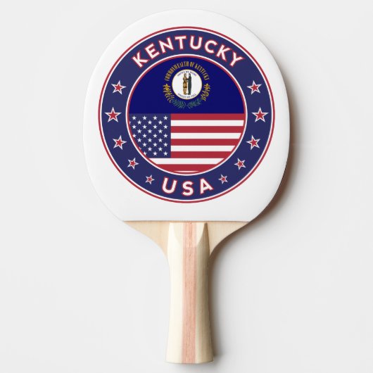 Kentucky Tischtennis Schläger (Vorderseite)
