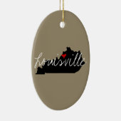 Kentucky Town Keramikornament (Rechts)