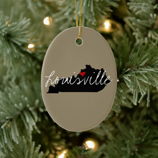 Kentucky Town Keramikornament (Baum)