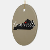 Kentucky Town Keramikornament (Links)