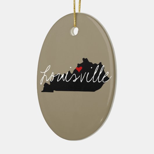 Kentucky Town Keramikornament (Links)