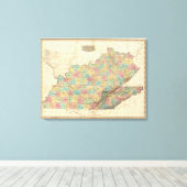 Kentucky und Tennessee 2 Leinwanddruck (Insitu (Holzboden))