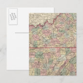 Kentucky und Tennessee 2 Postkarte (Vorne/Hinten)