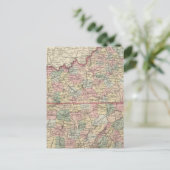 Kentucky und Tennessee 2 Postkarte (Stehend Vorderseite)