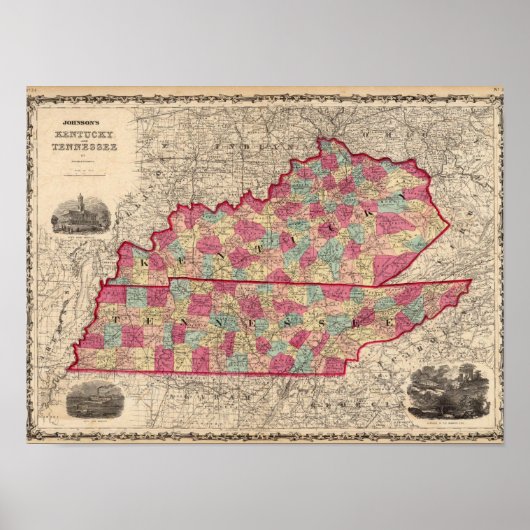 Kentucky und Tennessee 3 Poster (Vorne)