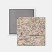 Kentucky und Tennessee 4 Magnet (Vorderseite/Rückseite)