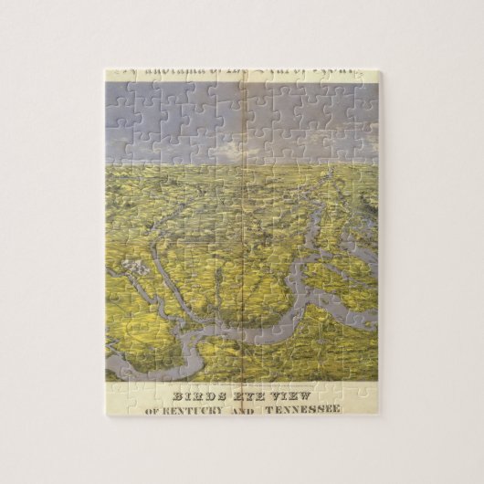 Kentucky und Tennessee 5 Puzzle (Vertikal)