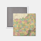 Kentucky und Tennessee 6 Magnet (Vorderseite/Rückseite)