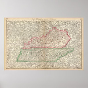 Kentucky und Tennessee 6 Poster