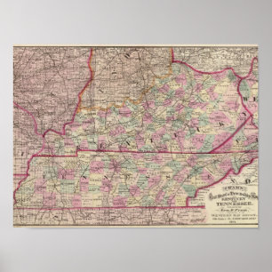 Kentucky und Tennessee 7 Poster