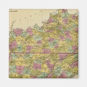 Kentucky und Tennessee Magnet