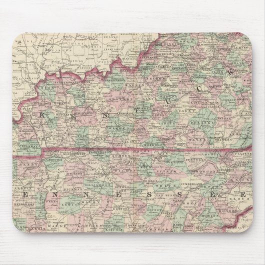 Kentucky und Tennessee Mousepad (Vorne)