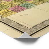 Kentucky und Tennessee Poster (Ecke)