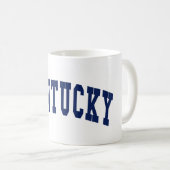Kentucky-Uni Kaffeetasse (VorderseiteRechts)