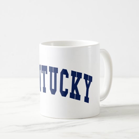 Kentucky-Uni Kaffeetasse (VorderseiteRechts)