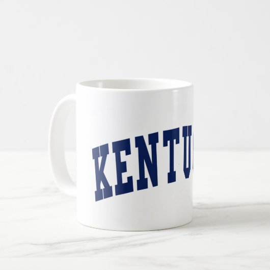 Kentucky-Uni Kaffeetasse (Vorderseite Links)