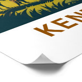 Kentucky United Staaten Travel Print Poster (Ecke)