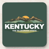 Kentucky USA Getränkeuntersetzer (Vorderseite)