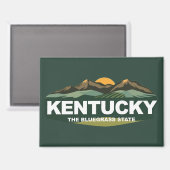 Kentucky USA Magnet (Vorderseite/Rückseite)