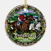 Kentucky Vacation Souvenir Keramik Ornament (Vorne)