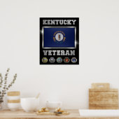 Kentucky Veteran Poster (Küche)